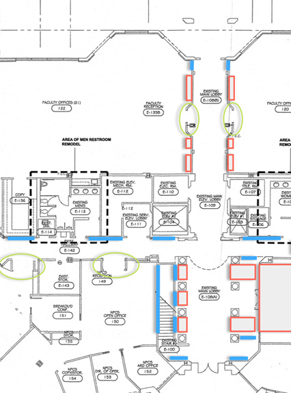 Pacific Concourse Core Improvements - image