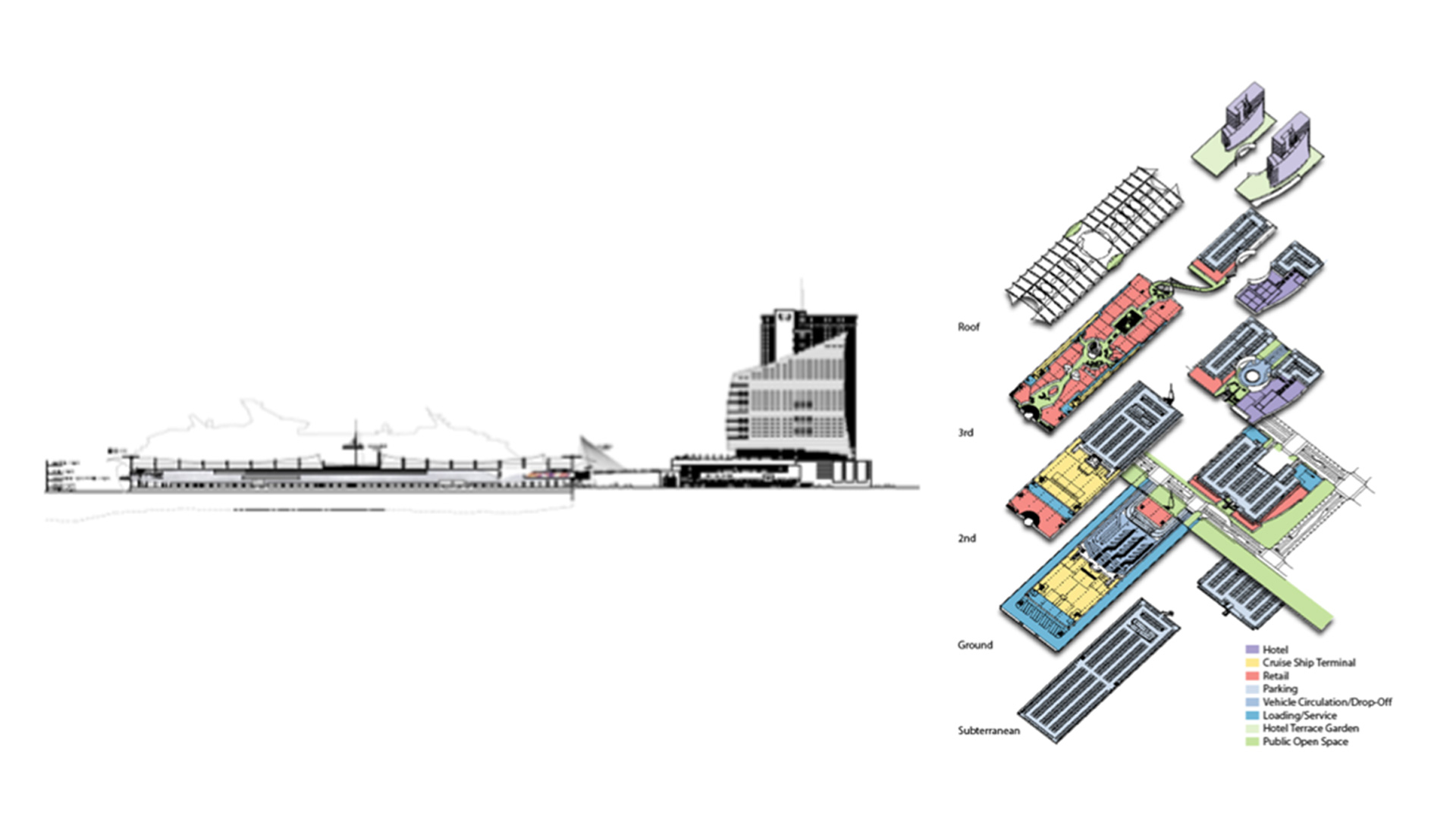 Port of San Diego Cruise Terminal and Multi-Purpose Concept - image